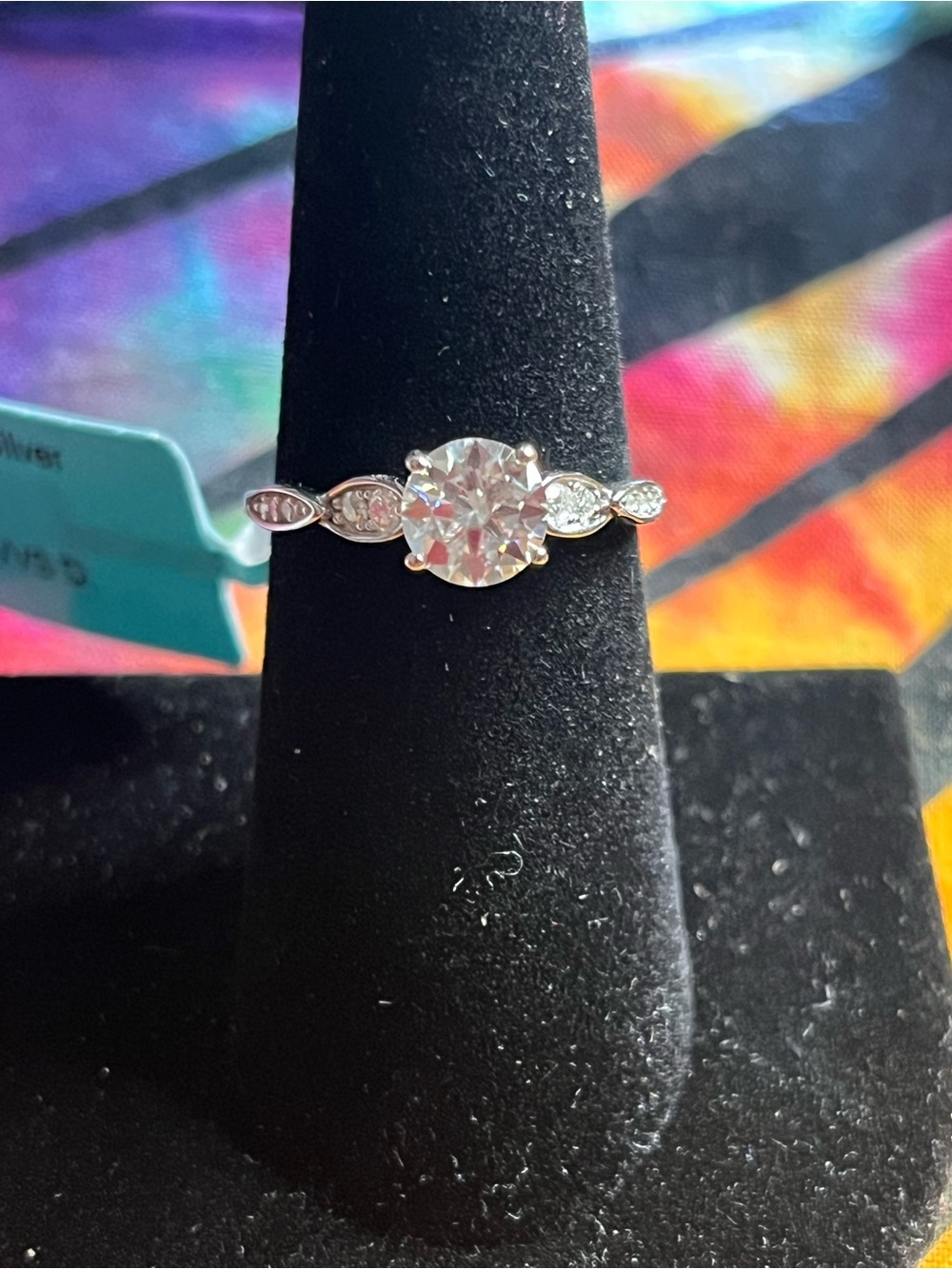 Size 7 Moissanite Ring – 1.40 CTW, VS D